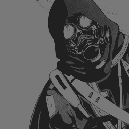 500x500 Anime Mask Tumblr - Gas Mask Drawing Tumblr