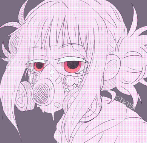 500x486 Gas Mask Anime Tumblr - Gas Mask Drawing Tumblr