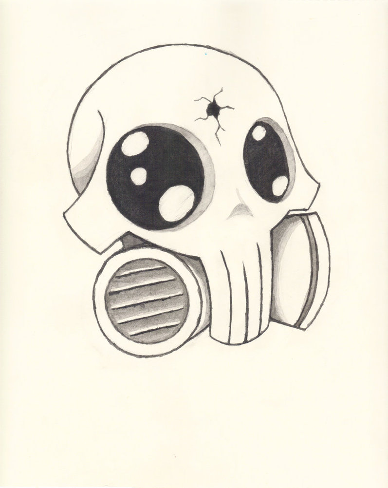 797x1002 Drawn Gas Mask Graffiti - Gas Mask Skull Drawing