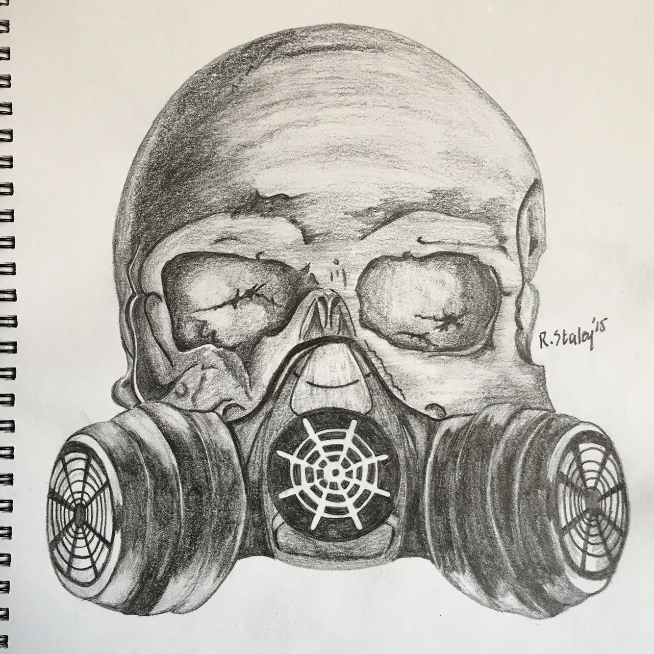 1334x1334 drawn gas mask hazmat - Gas Mask Skull Drawing