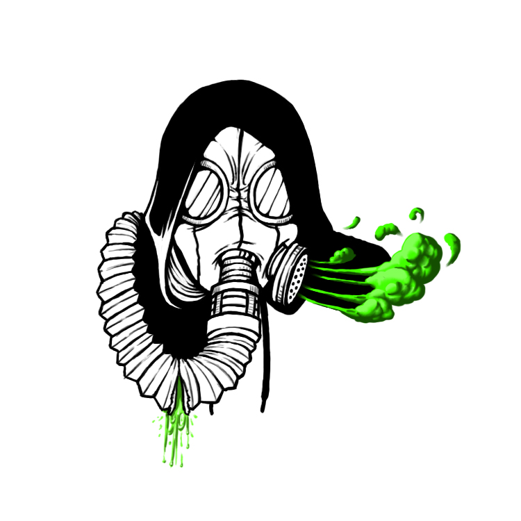 750x750 Pictures Skull Gas Mask Tattoo Designs - Gas Mask Skull Drawing