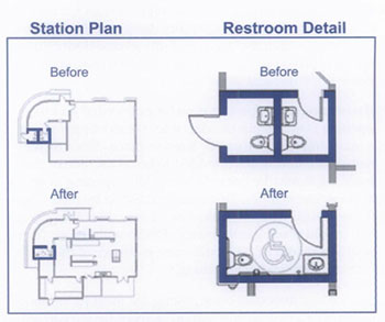350x293 preservation brief the preservation and reuse of historic gas - Gas Station Drawing