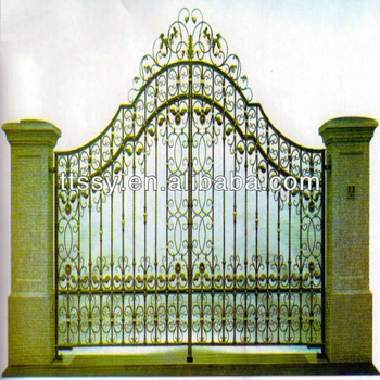 350x350 outdoor decoration wrought iron gate drawing - Gate Drawing