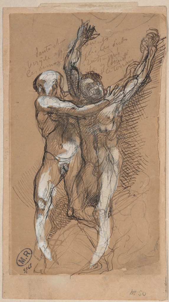 573x1024 Rodin's Gates Of Hell From Dante To Baudelaire - Gates Of Hell Drawing