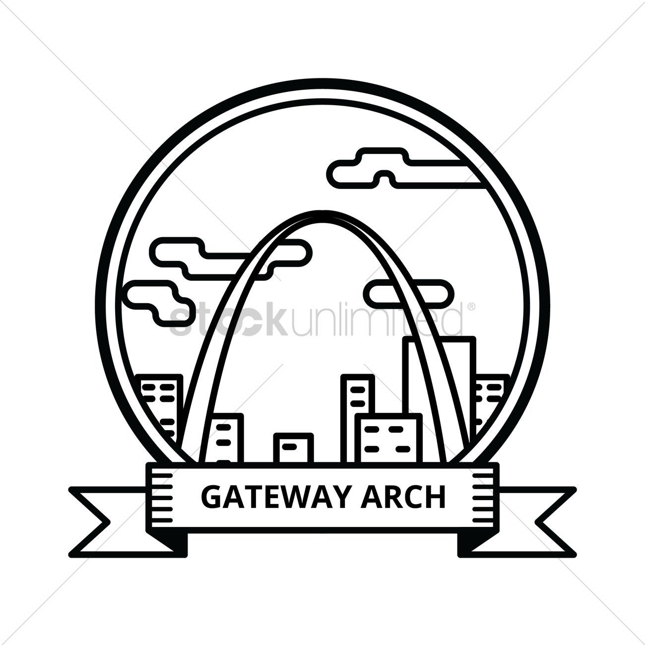 1300x1300 image result for gateway arch easy drawing art easy drawings - Gateway Arch Drawing