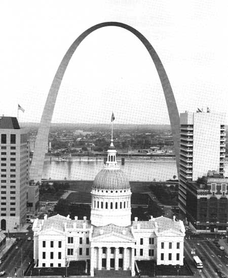 450x549 jefferson national expansion memorial administrative history - Gateway Arch Drawing