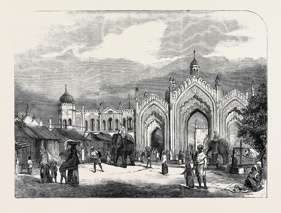 900x682 gateway at lucknow drawing - Gateway Drawing