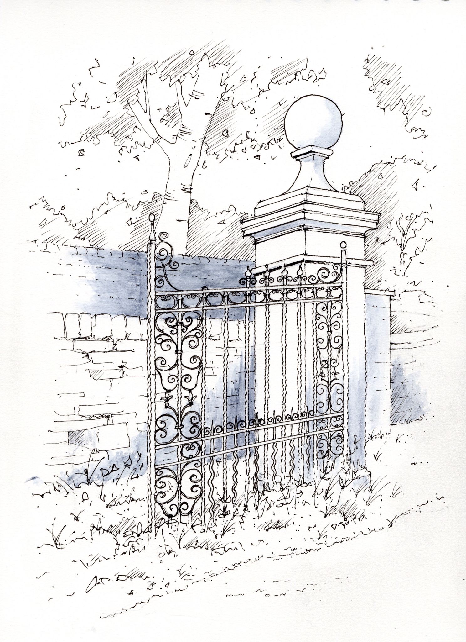 1488x2048 discovered gateway sketch john edwards it is time art - Gateway Drawing