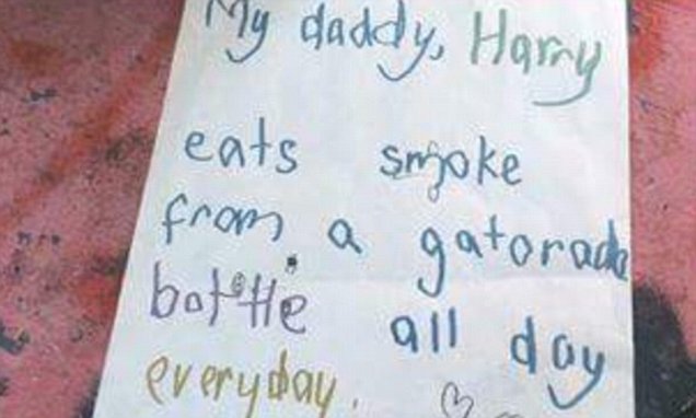 636x382 australian child's letter and drawing reveals father's smoking - Gatorade Drawing