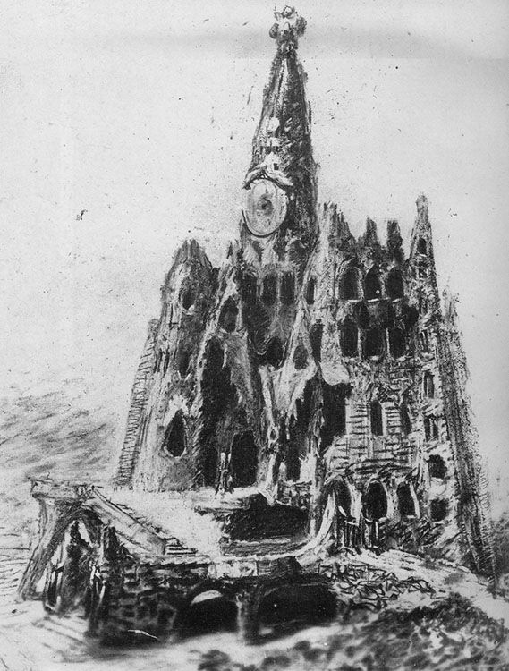 569x750 gaudi and barcelona club antonio gaudi gaudi, antoni gaudi - Gaudi Drawings