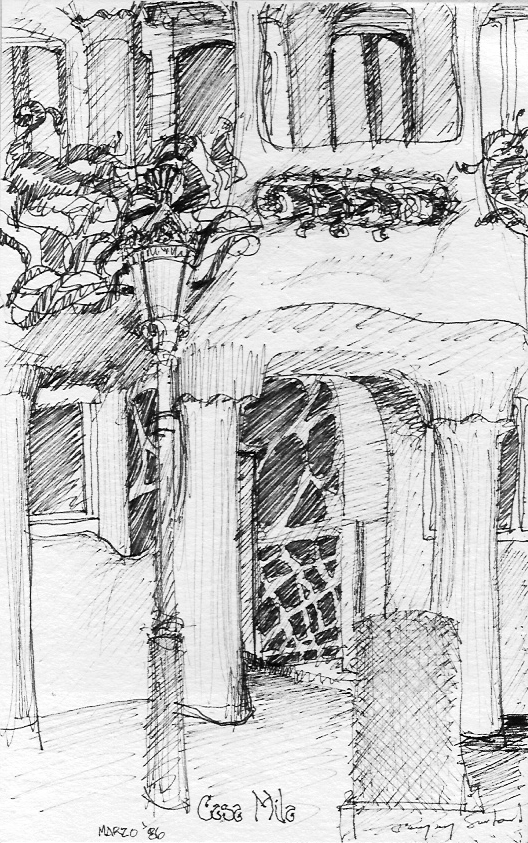 528x843 antoni gaudi, spain gregory g sandoval, art director iatse - Gaudi Drawings