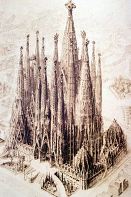 266x400 db on twitter proto original drawings - Gaudi Drawings