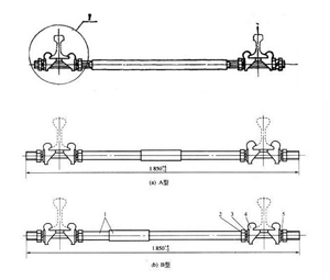 300x255 rail gauge tie rod prevents rails from spreading to stabilize it - Gauge Drawing