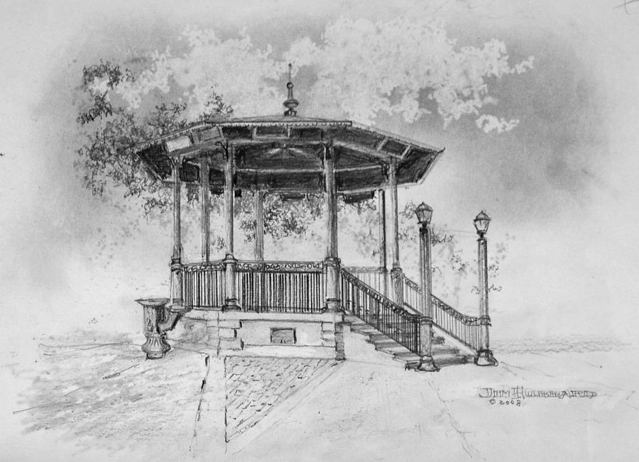 900x651 Gazebo The Villages Drawing - Gazebo Drawing