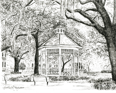 400x320 Gazebo Flyoung Studio - Gazebo Drawing