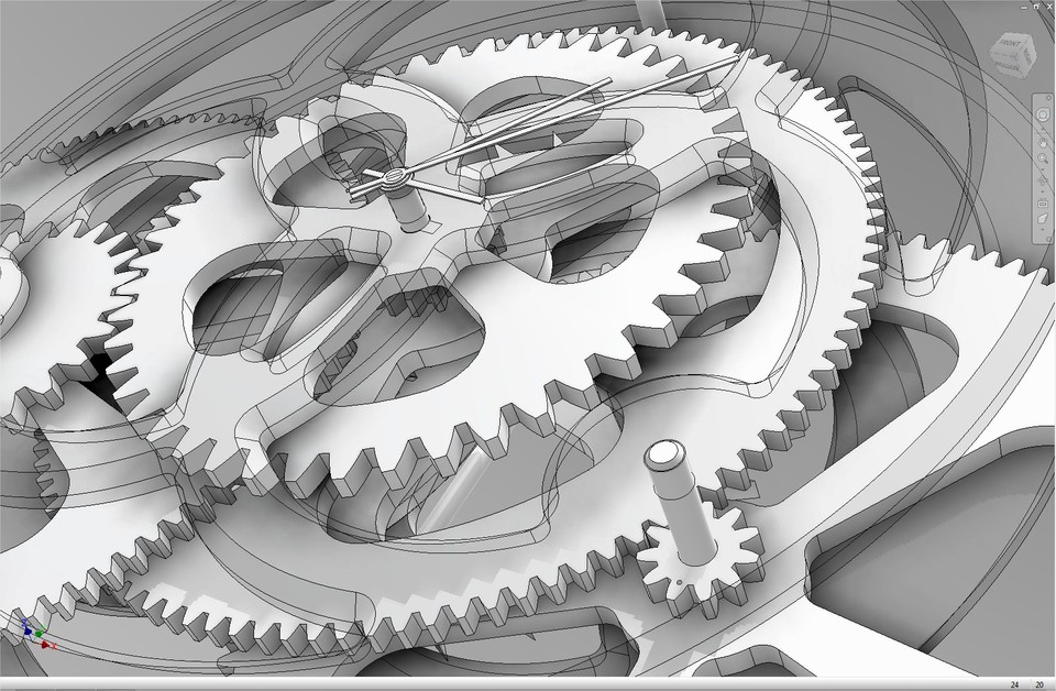Gear Clock Drawing at Explore collection of Gear