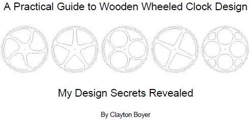 491x236 wooden gear clock plans - Gear Clock Drawing