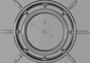 300x210 wall gear kare design model cgtrader rhdrawingslycom steampunk - Gear Clock Drawing