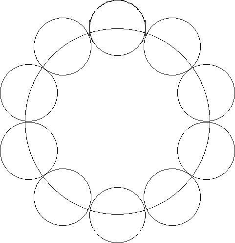 481x496 How To Make Gears Easily Steps - Gear Drawing