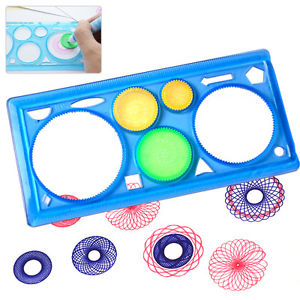 300x300 Fun Creative Geometric Ruler Stencil Spiral Gear Art Drawing Tool - Gear Drawing Toy