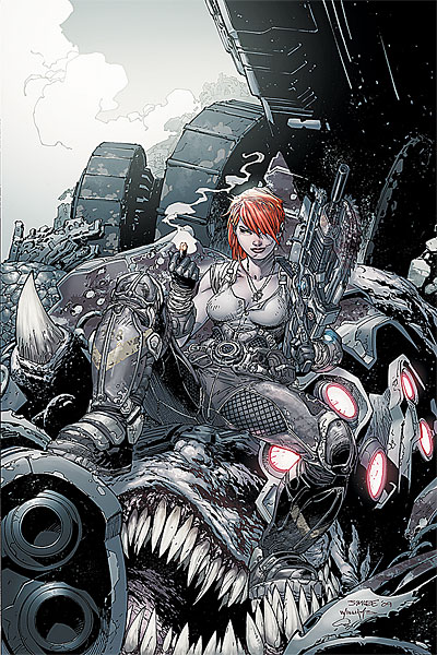 400x600 Jim Lee To Draw Covers For Gears Of War Comics - Gears Of War Drawings