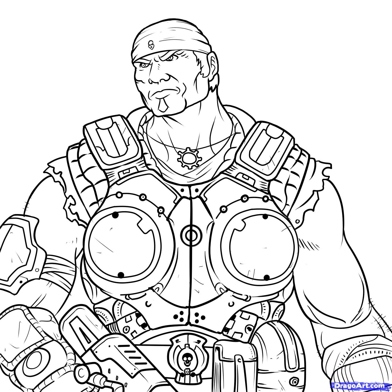 Gears Of War Drawings at Explore collection of