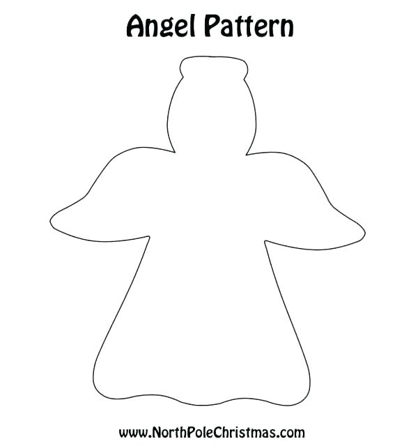 600x640 Angel Drawing Template Stencils Printable Pattern Print Wing - Gecko Drawing Template