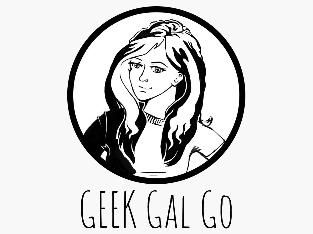 1000x749 Geek Gal Go - Geek Drawing