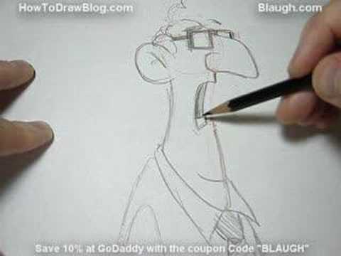 480x360 How To Draw A Geek, Nerd, Or Dweeb - Geek Drawing