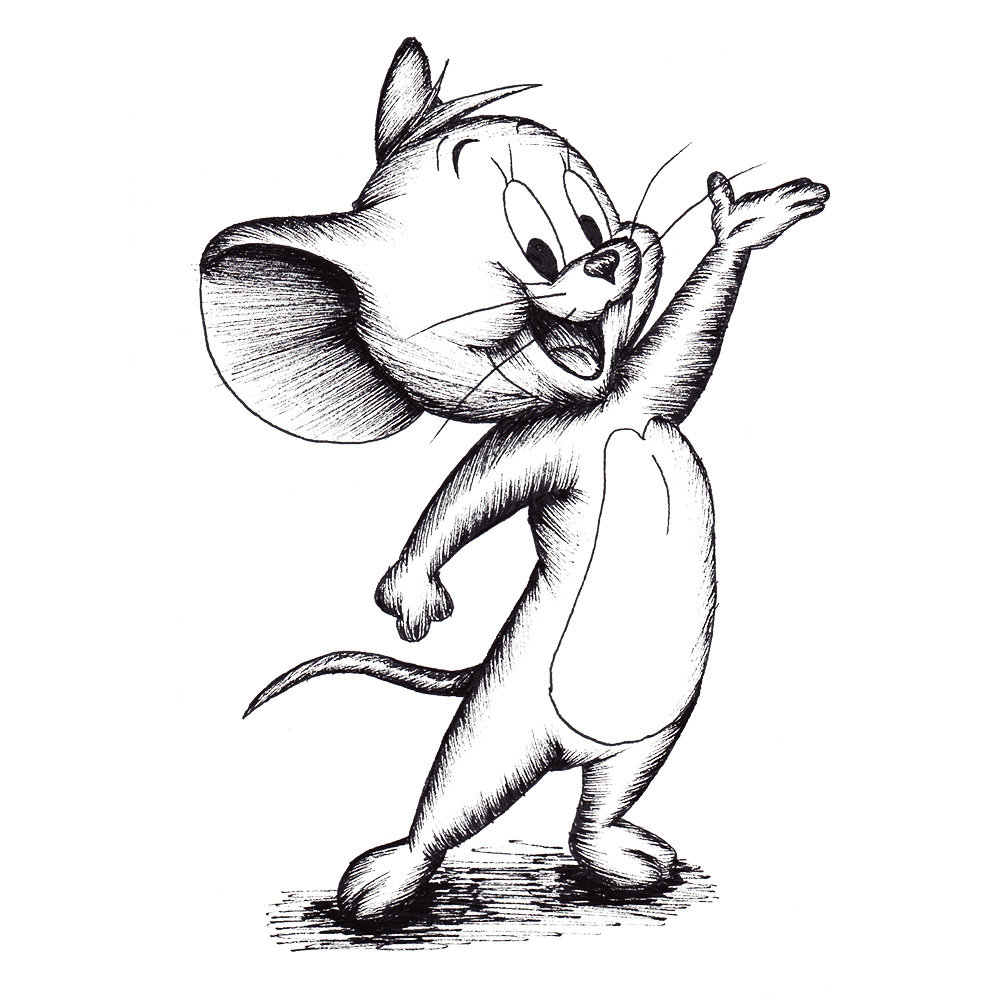 1000x1000 Mouse Drawing Drawings Geek Girl Stuff Geekery, Art, Jewelry - Geek Drawing