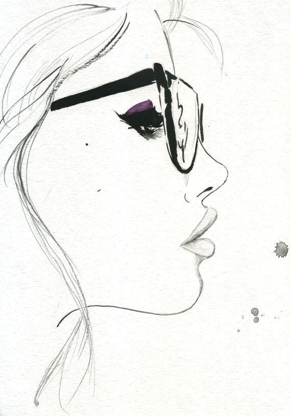 570x814 That Nerdy Girl - Geek Drawing
