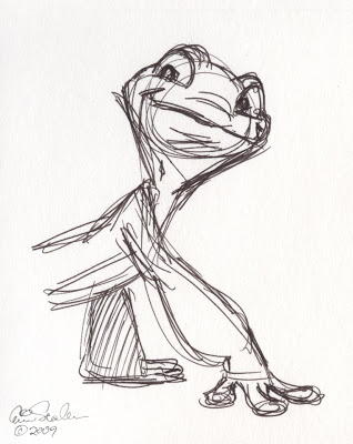 318x400 the ol' sketchbook still not the geico gecko - Geico Gecko Drawing