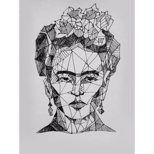 500x500 Image About Tumblr In Art - Geisha Drawing Tumblr