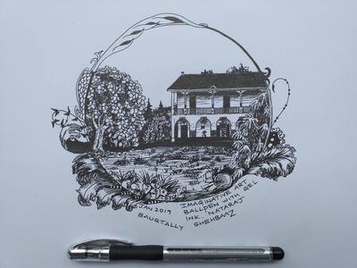 400x300 imaginative and with gel pen nataraj - Gel Pen Drawings