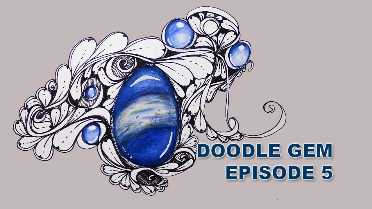 1280x720 How To Draw Doodle Gems Episode Lapis Lazuli - Gem Drawing