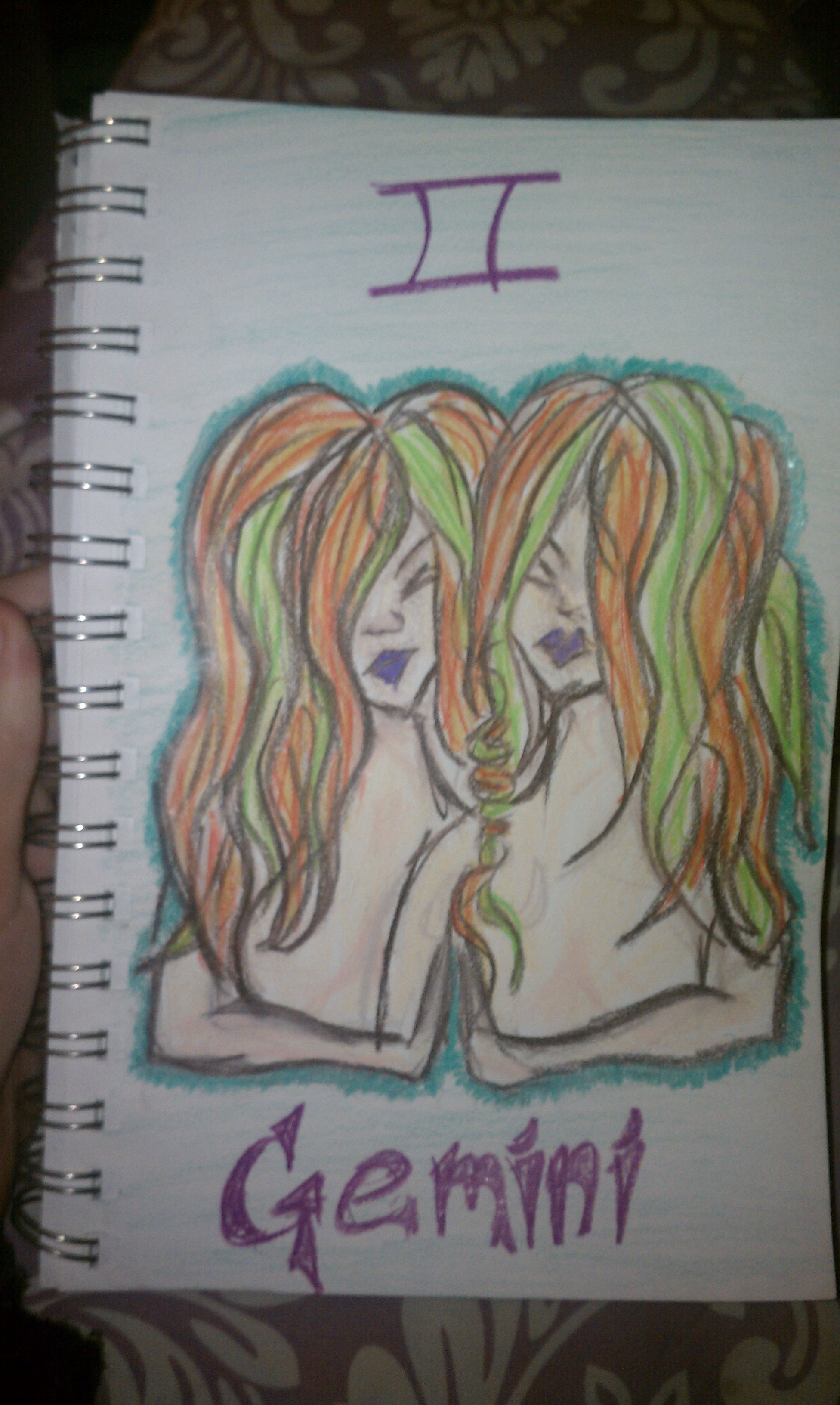 1952x3264 Create A Day Gemini - Gemini Drawings