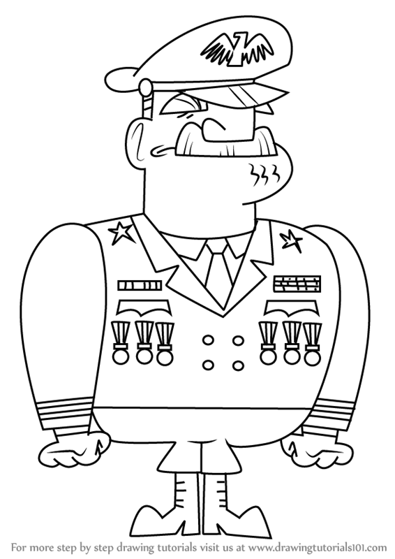 566x800 learn how to draw general lance from bunsen is a beast - General Drawing