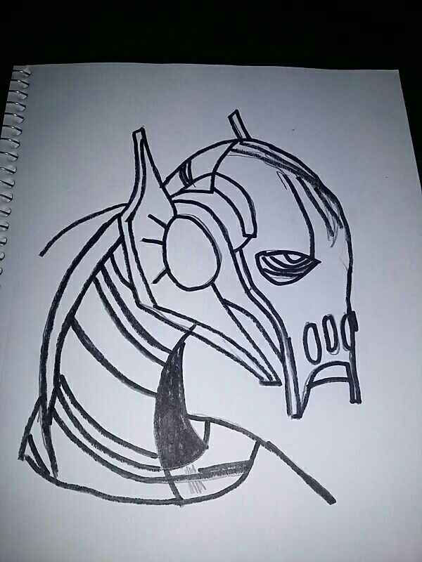 600x800 General Grievous Drawing Comics Amino - General Grievous Drawing