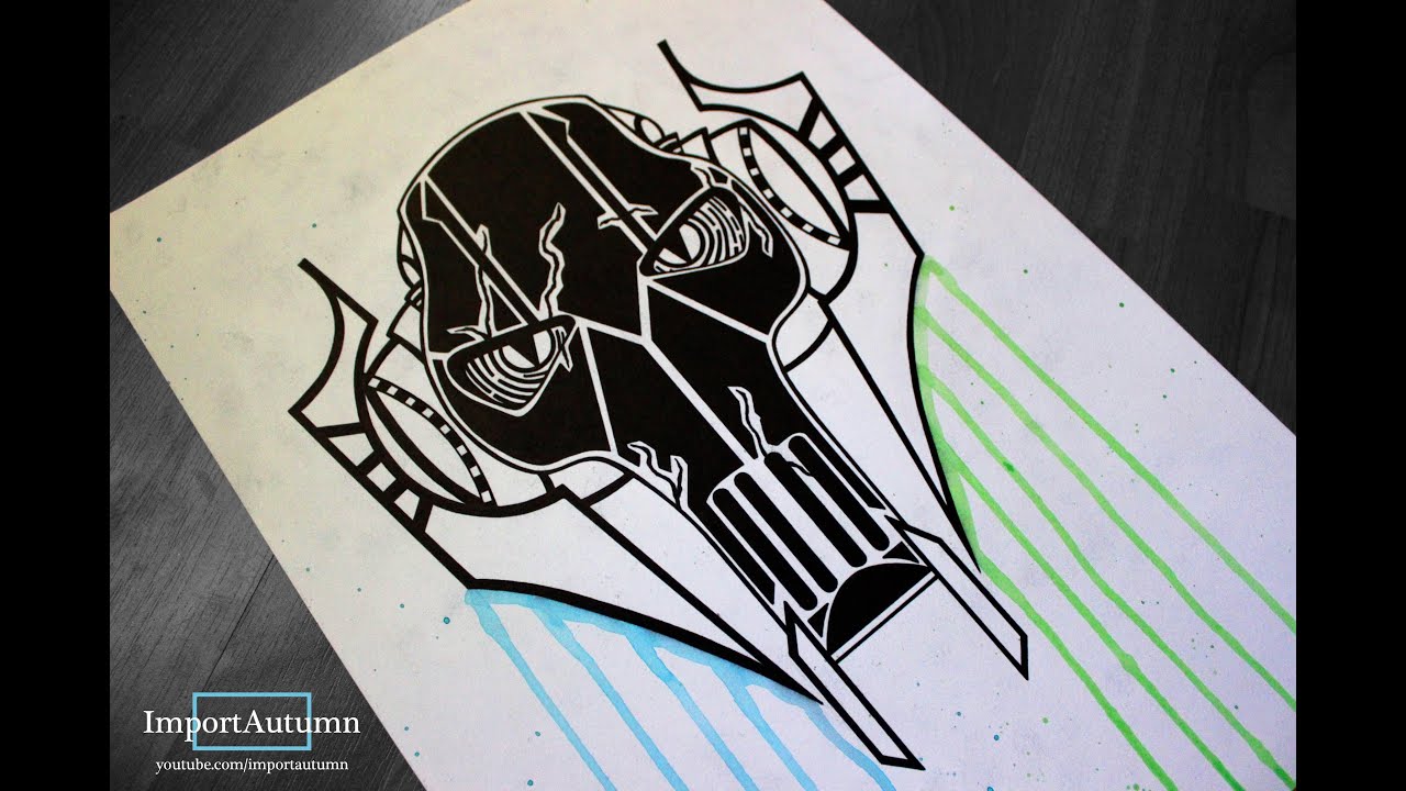 1280x720 Let's Draw General Grievous - General Grievous Drawing