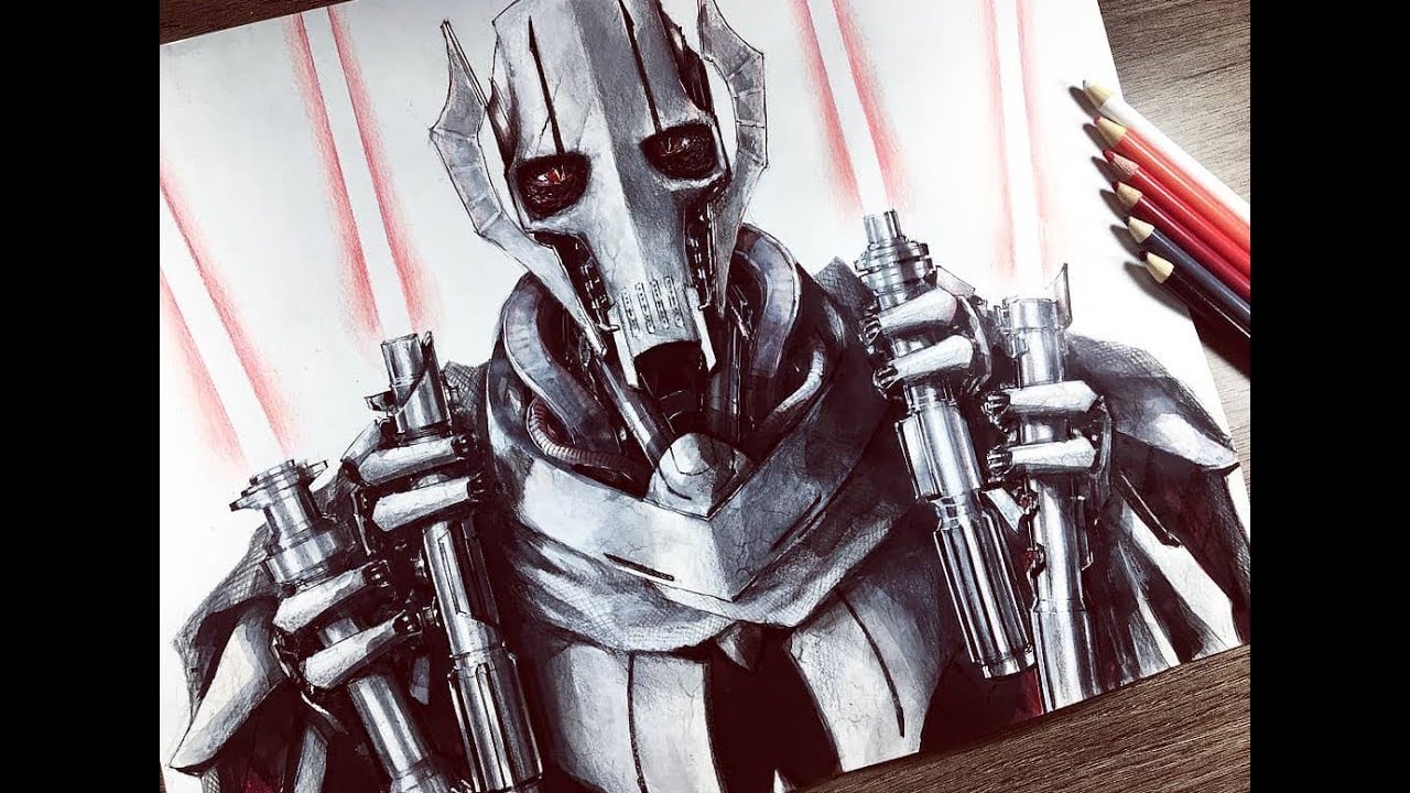 General Grievous Drawing at Explore collection of