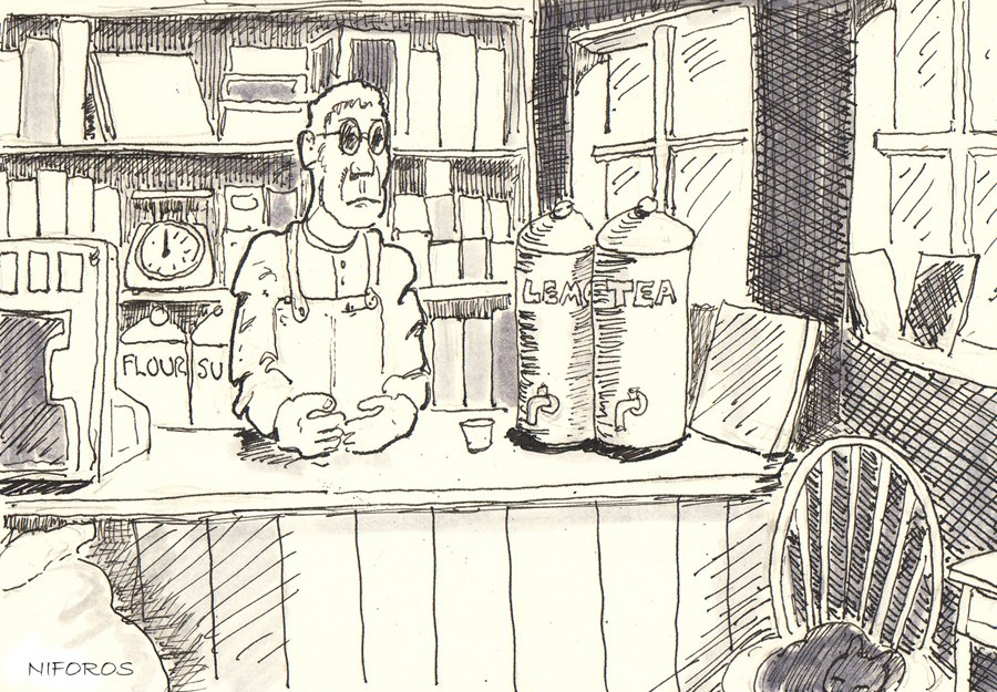 900x625 general store nifette - General Store Drawing