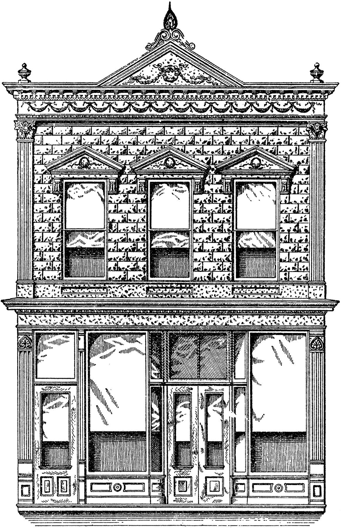 1165x1800  - General Store Drawing