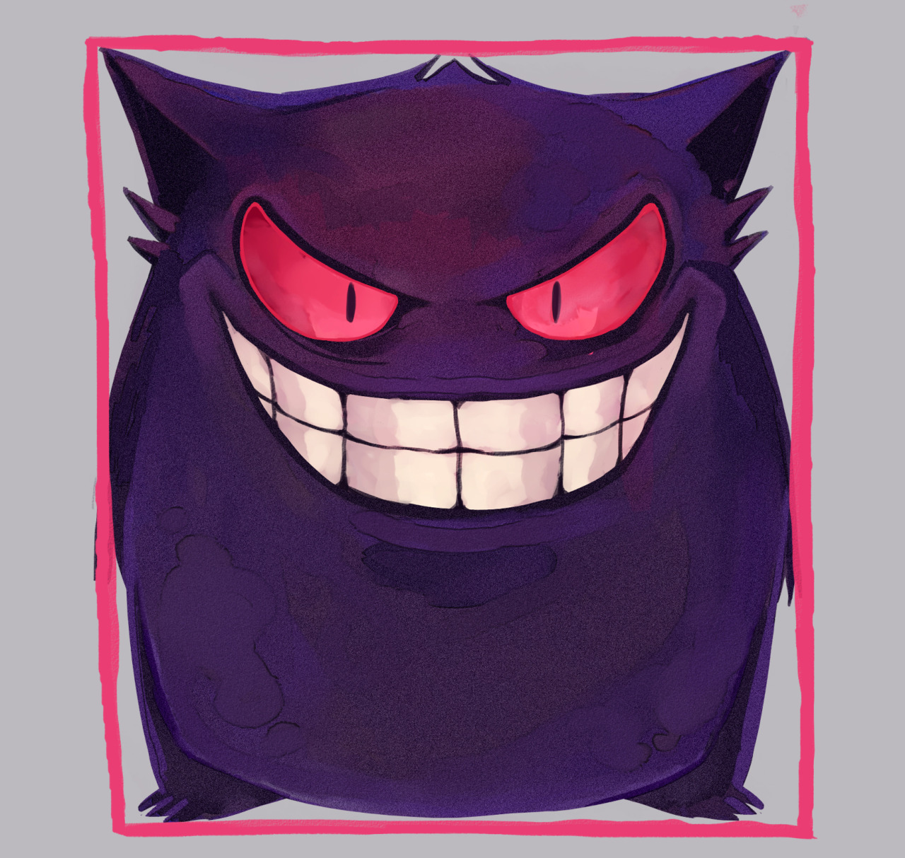 Gengar Drawing at PaintingValley.com | Explore collection of Gengar Drawing