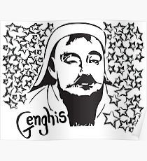 210x230 genghis khan drawing posters redbubble - Genghis Khan Drawing