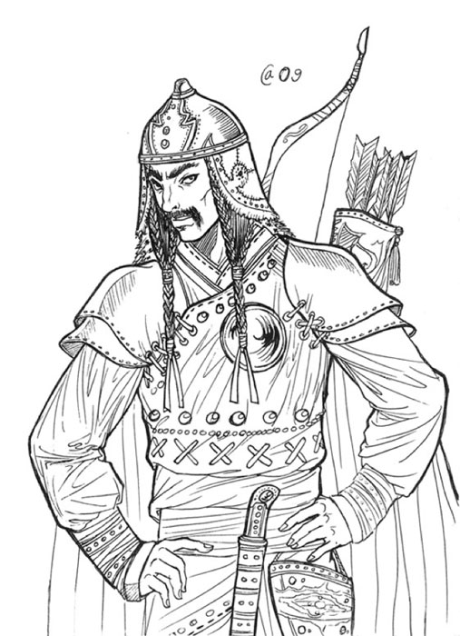 Genghis Khan Drawing at Explore collection of