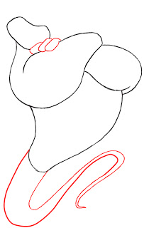 203x320 how to draw genie from aladdin - Genie Drawing