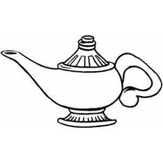 236x236 How To Draw A Genie L Step - Genie Lamp Drawing
