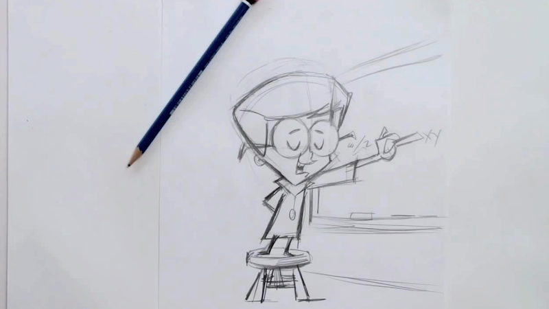 800x450 How To Draw A Cartoon Genius - Genius Drawing