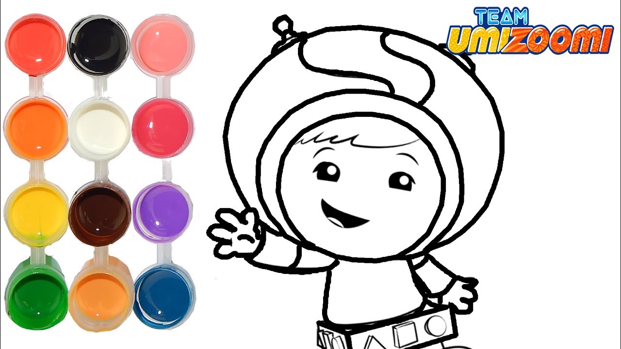 1280x720 How To Draw Color Team Umizoomi Geo Drawing New Learning - Geo Drawing