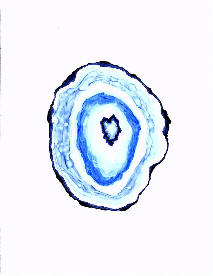 695x900 blue geode - Geode Drawing